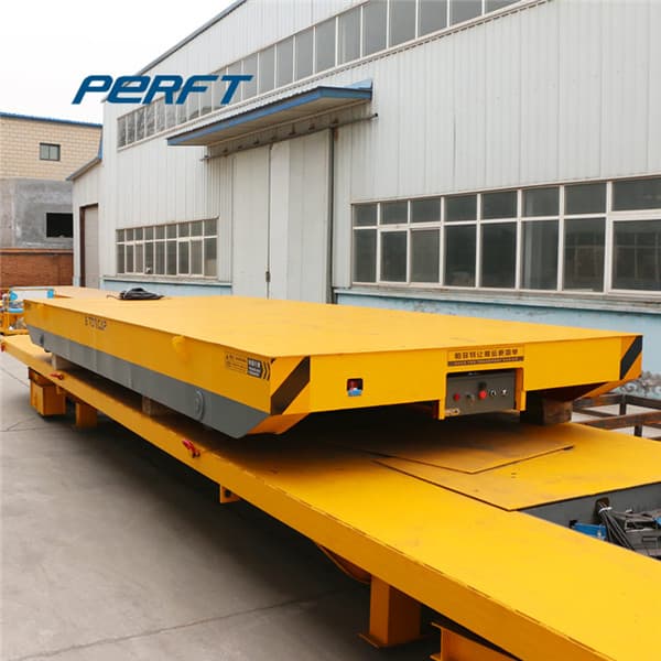 motorized rail cart for melton steel transfer 120 ton